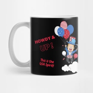 Howdy Up 4th of July Celebration Mug